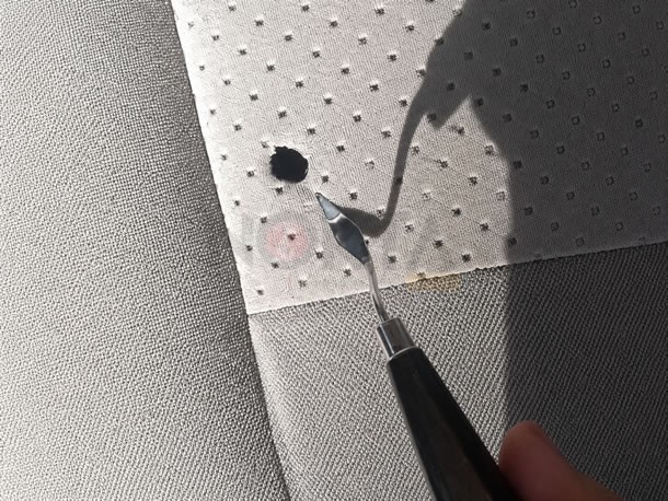 Otomobil koltuk kılıfı sigara yanık tamiri once